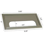 Scrivania da ufficio con piano grigio chiaro e struttura in metallo nero, altezza 76 cm