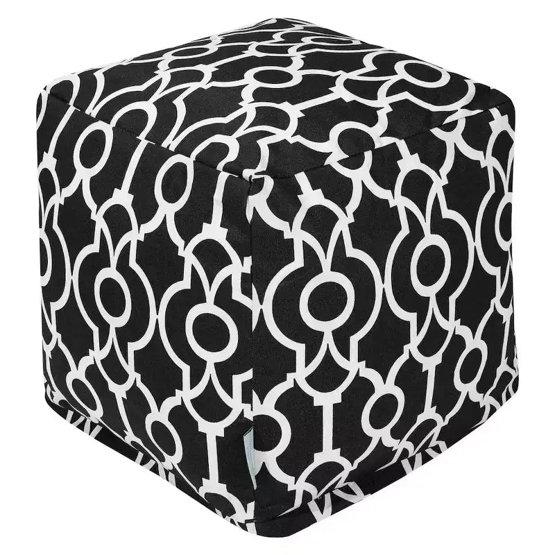 Pouf Cubo con Rivestimento Sfoderabile