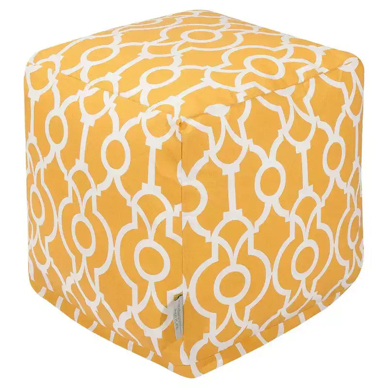 Pouf Cubo con Rivestimento Sfoderabile