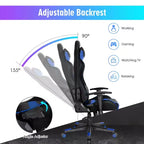 Sedia da Gaming Ergonomica con Luci LED RGB e Telecomando